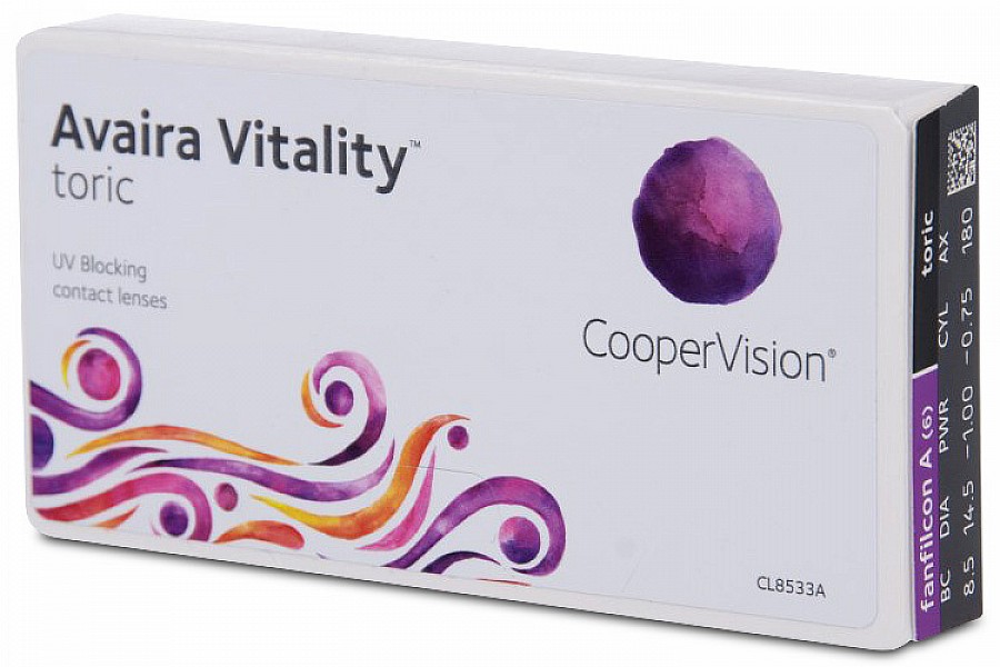 Avaira Vitality Toric (6 ks)